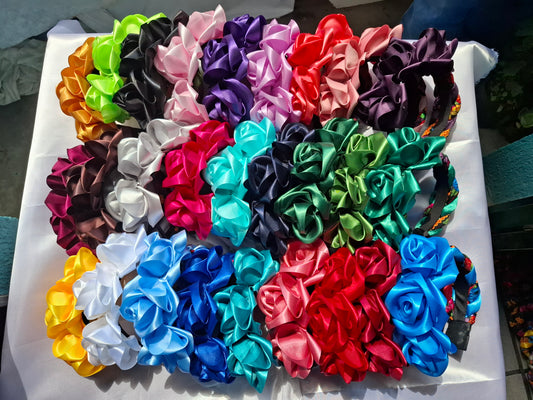 Didema Trenzada Cadenilla 3 rosas XL