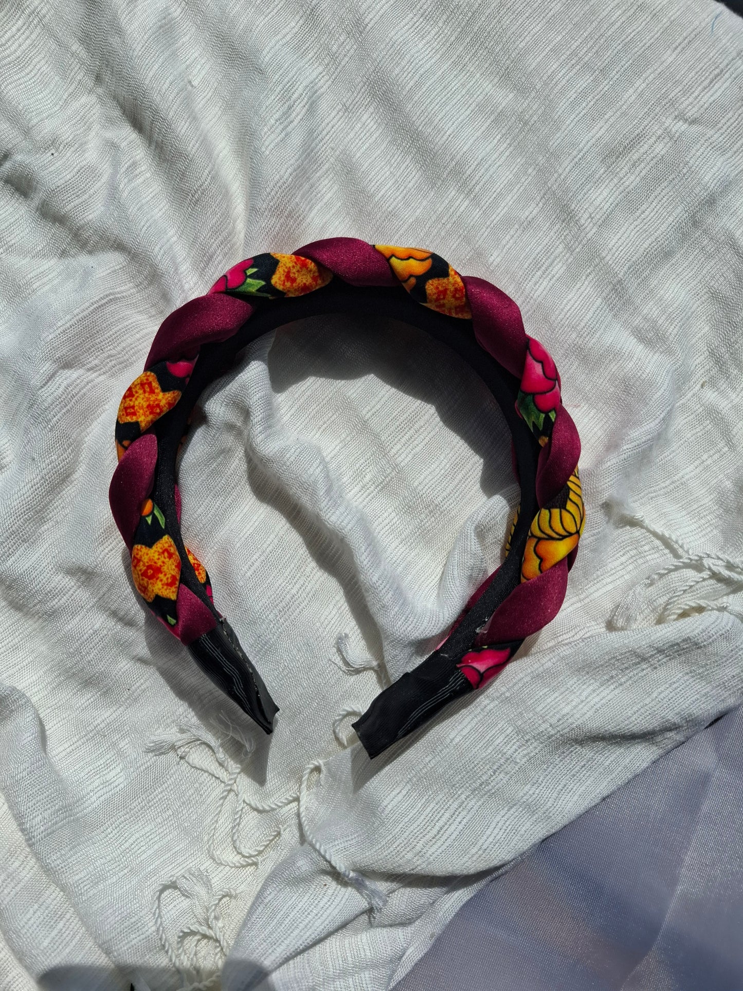 Diadema Artesanal Trenzada