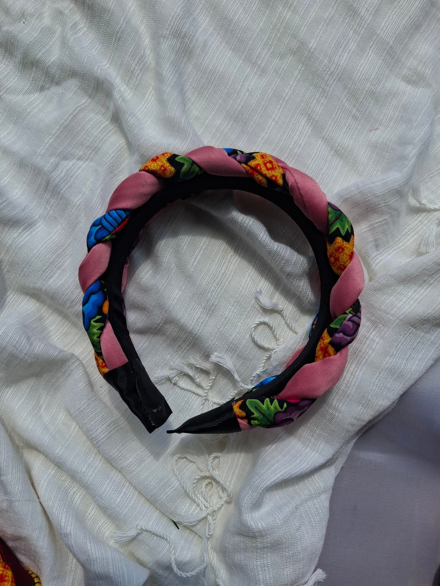 Diadema Artesanal Trenzada