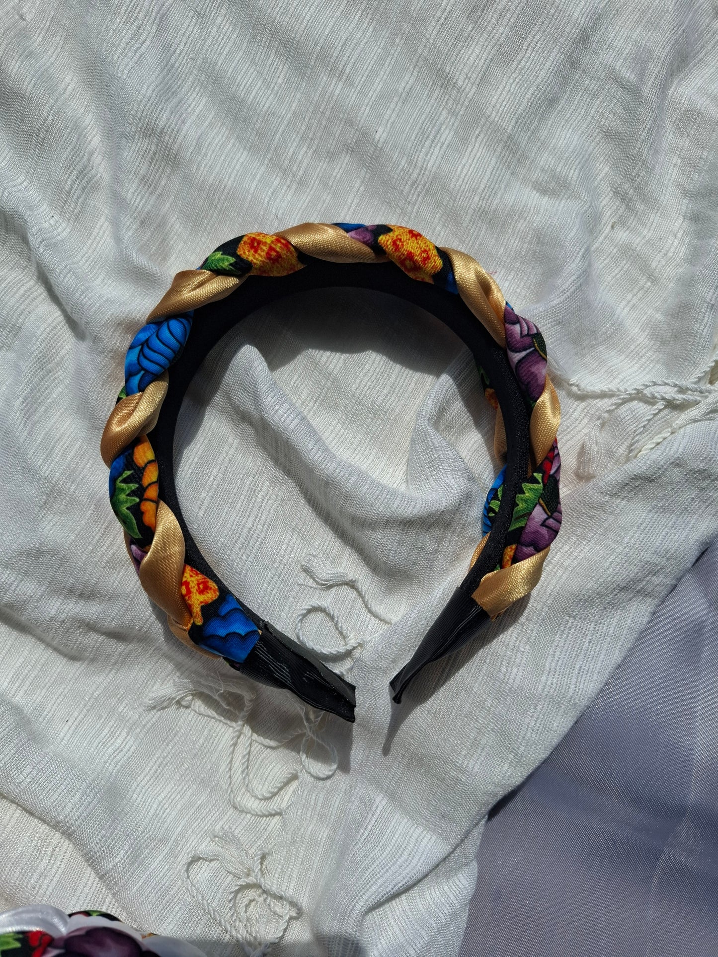 Diadema Artesanal Trenzada