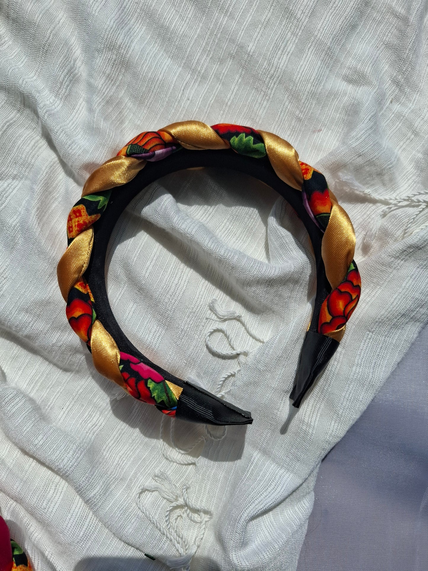 Diadema Artesanal Trenzada