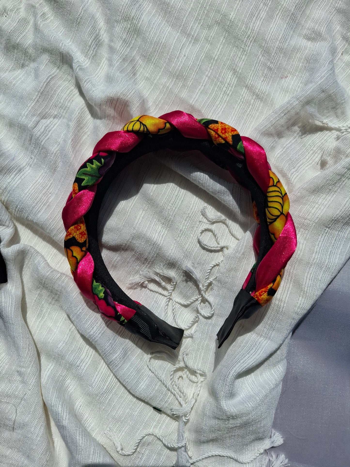 Diadema Artesanal Trenzada