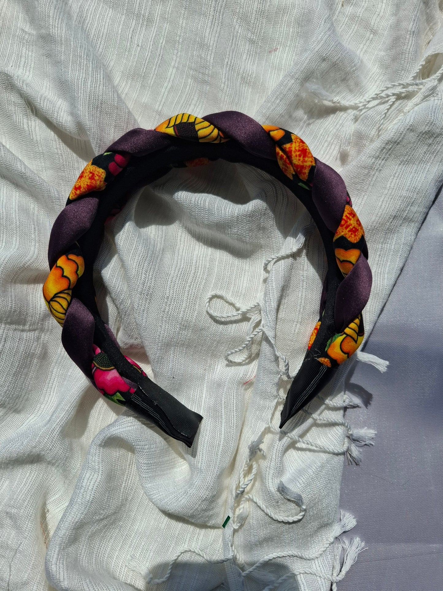 Diadema Artesanal Trenzada