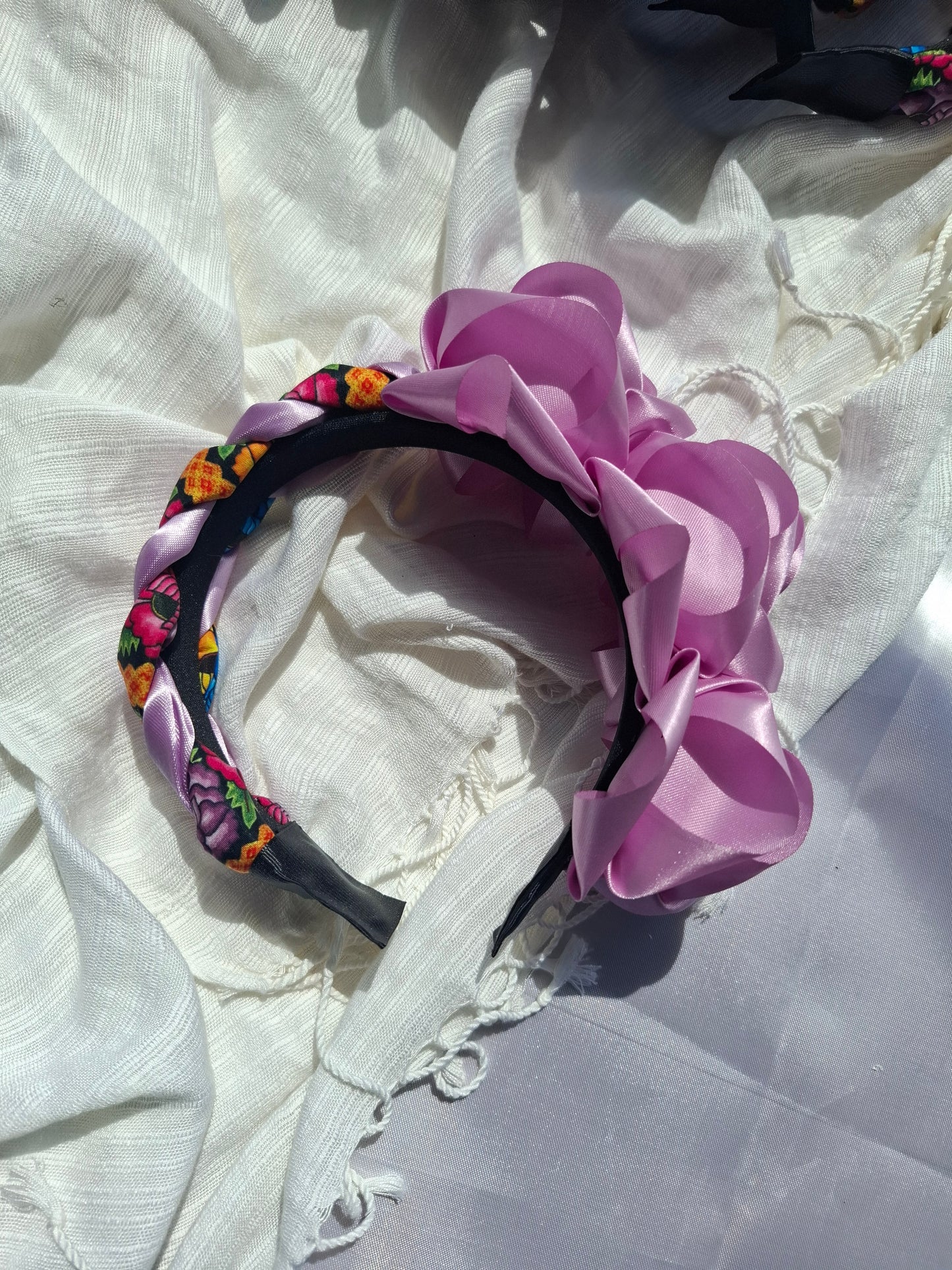 Didema Trenzada Cadenilla 3 rosas XL