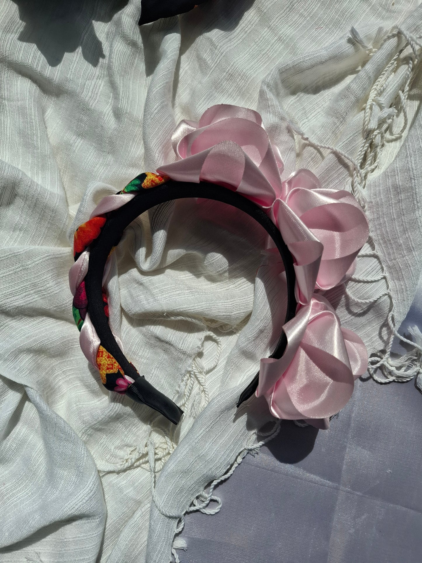 Didema Trenzada Cadenilla 3 rosas XL