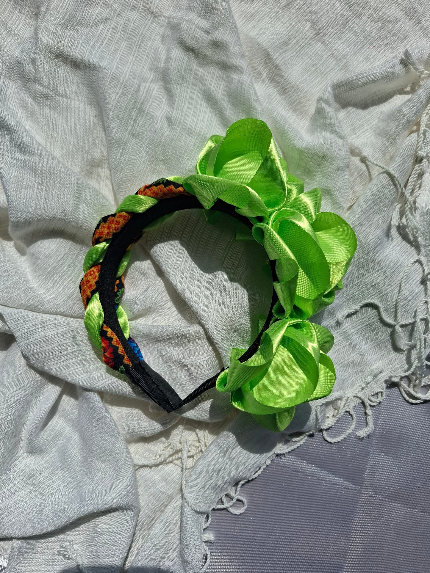 Didema Trenzada Cadenilla 3 rosas XL