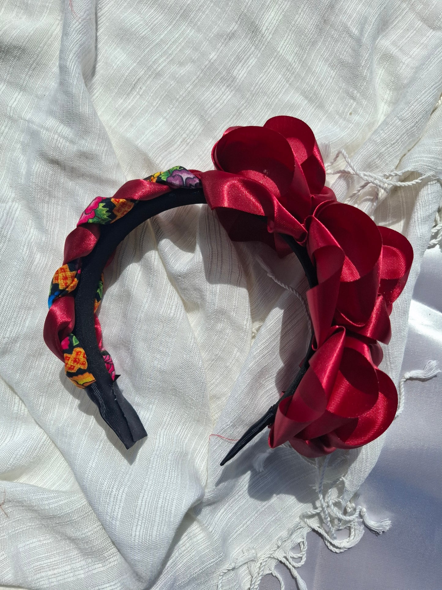 Didema Trenzada Cadenilla 3 rosas XL