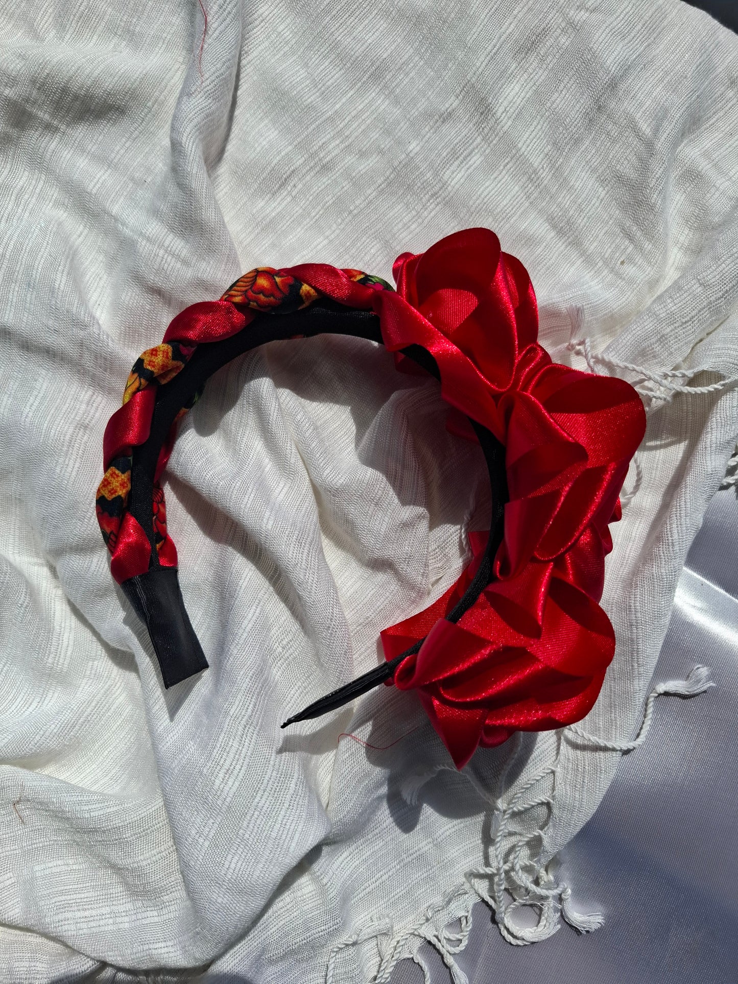 Didema Trenzada Cadenilla 3 rosas XL