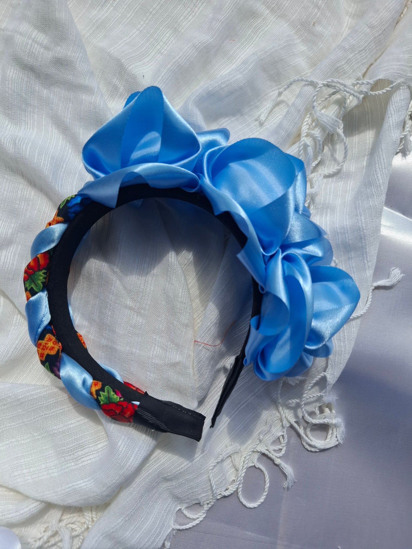 Didema Trenzada Cadenilla 3 rosas XL