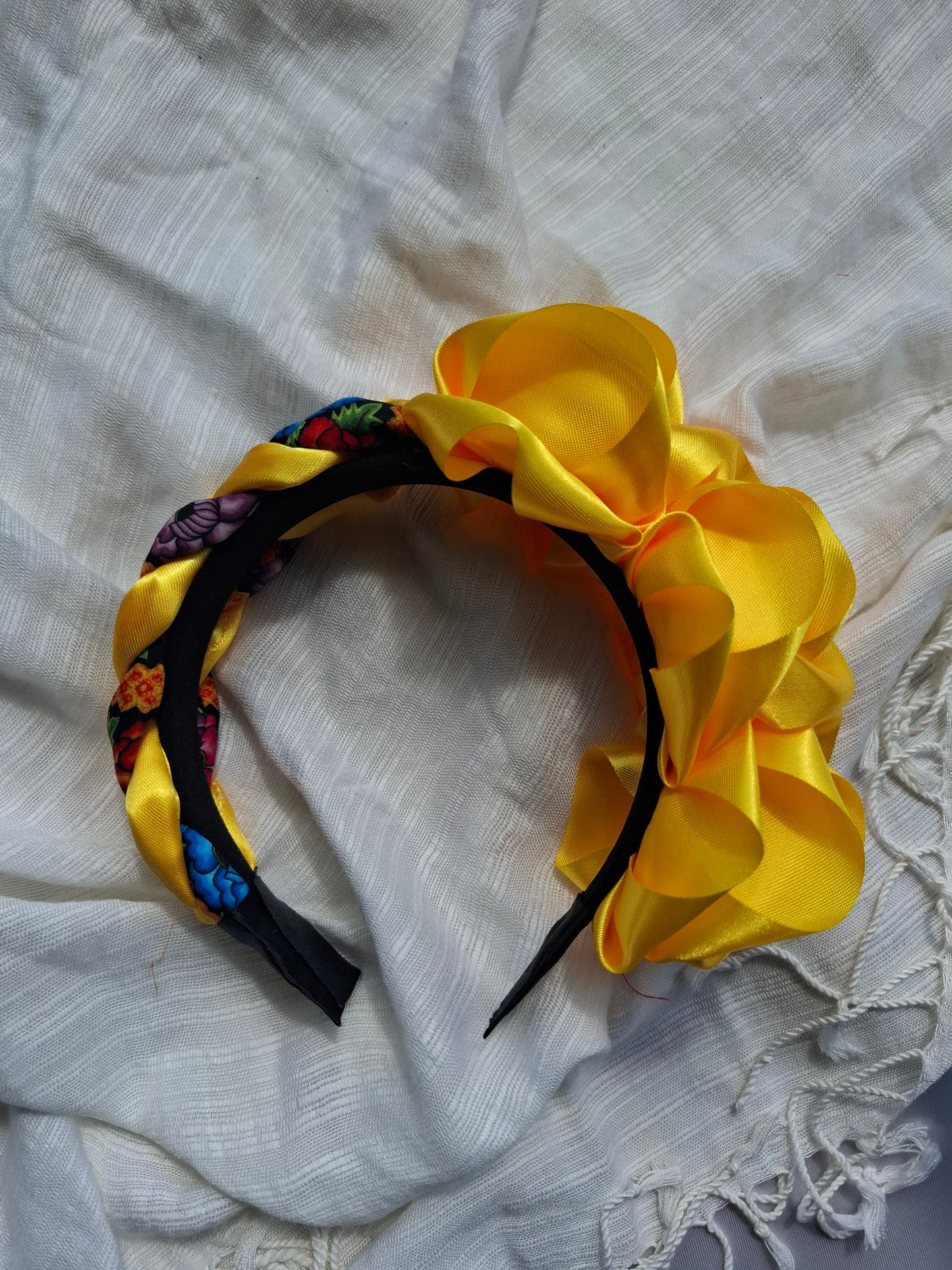 Didema Trenzada Cadenilla 3 rosas XL