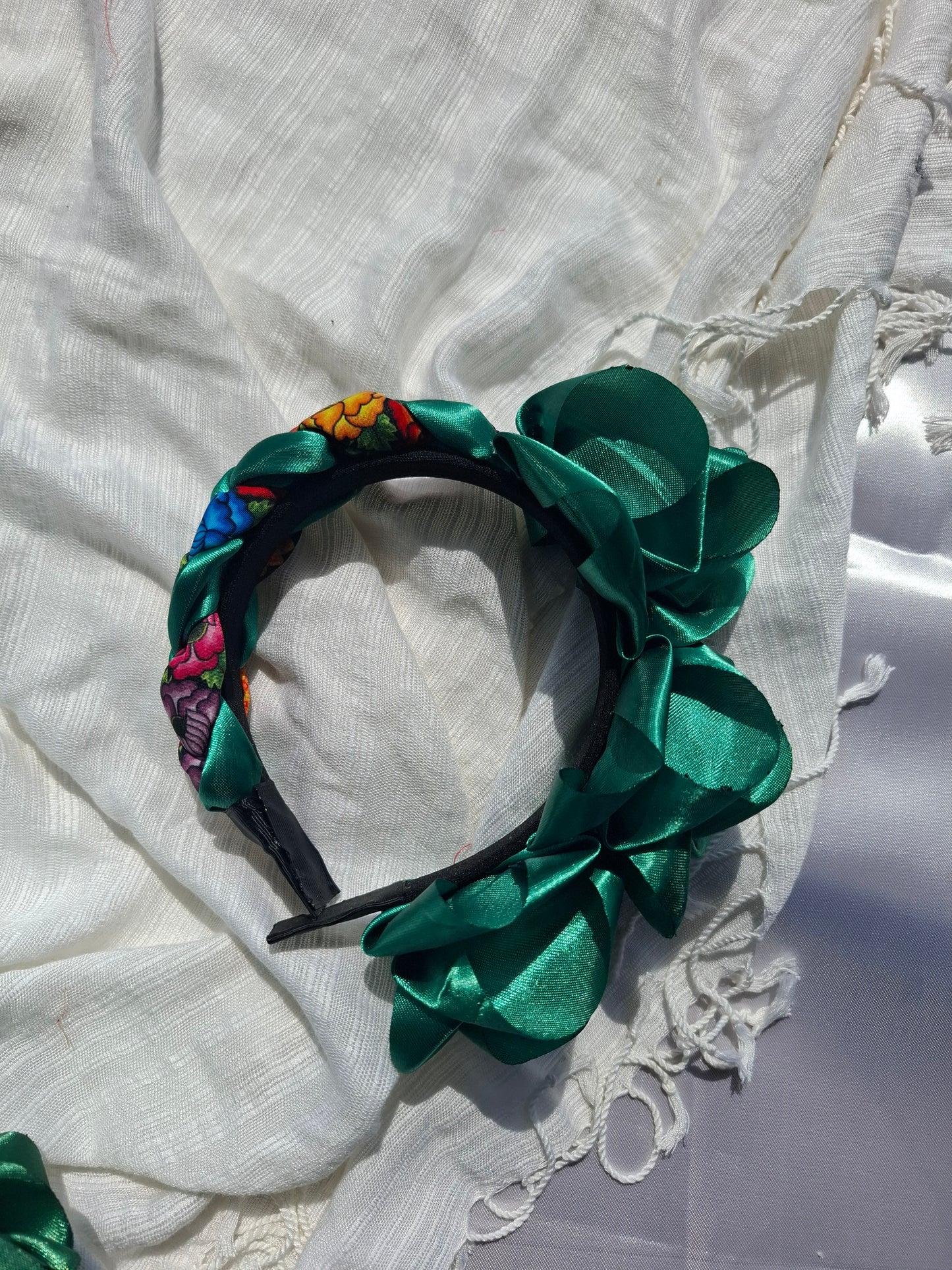 Didema Trenzada Cadenilla 3 rosas XL