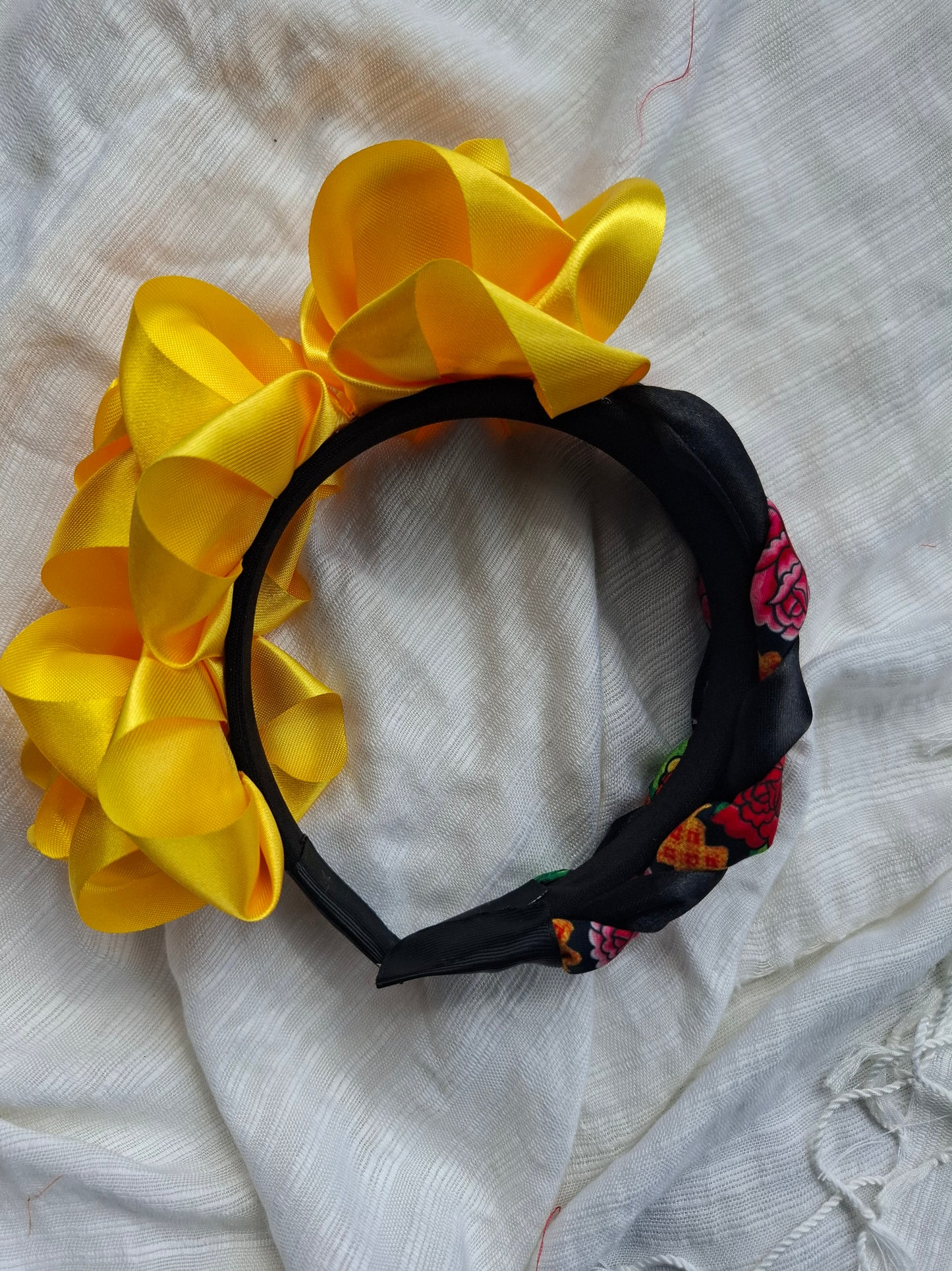 Didema Trenzada Cadenilla 3 rosas XL