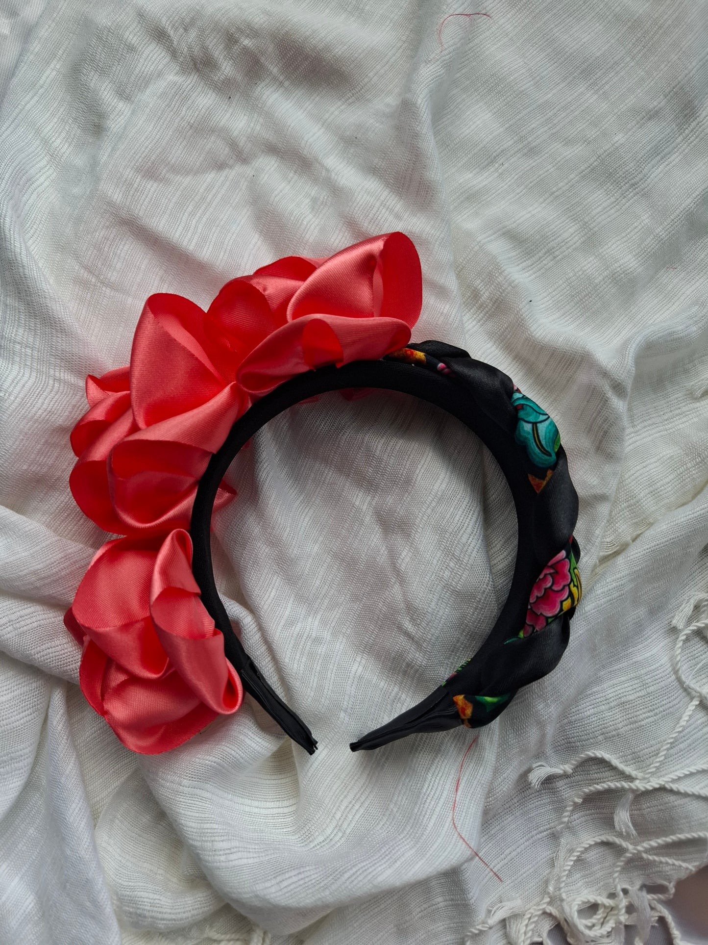 Didema Trenzada Cadenilla 3 rosas XL