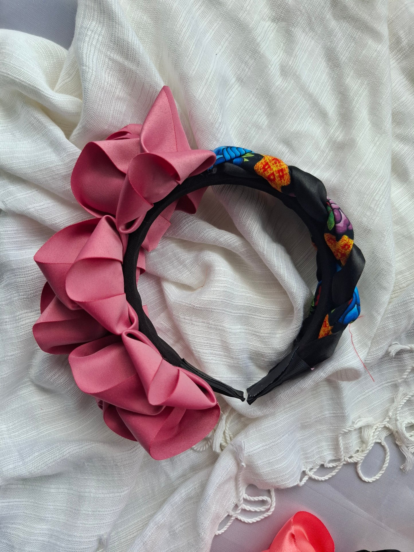 Didema Trenzada Cadenilla 3 rosas XL