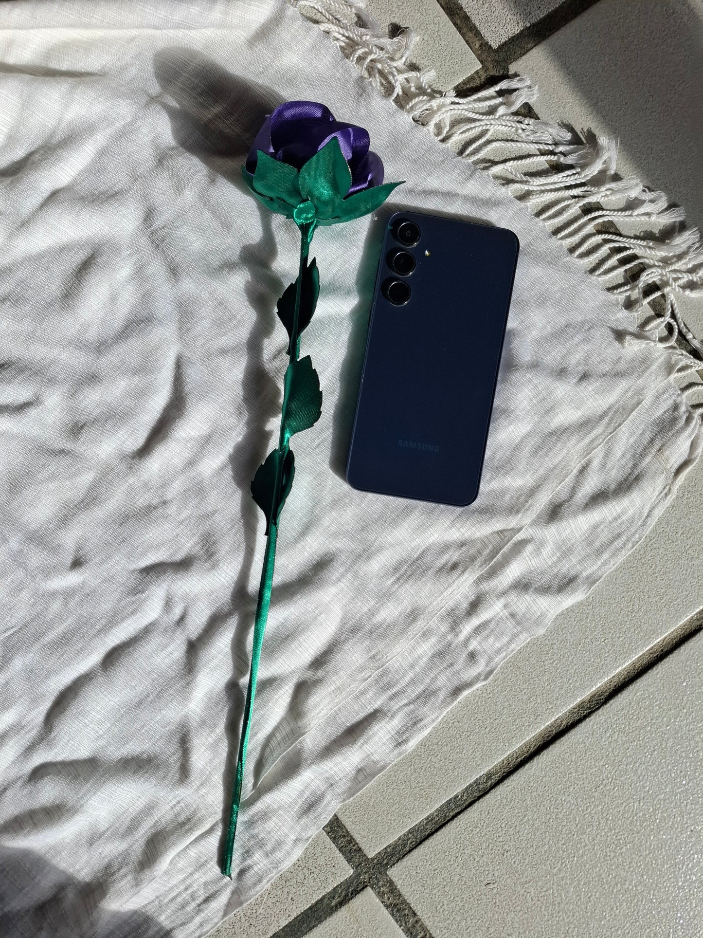Morado - Rosa Eterna Premium (40 cm)