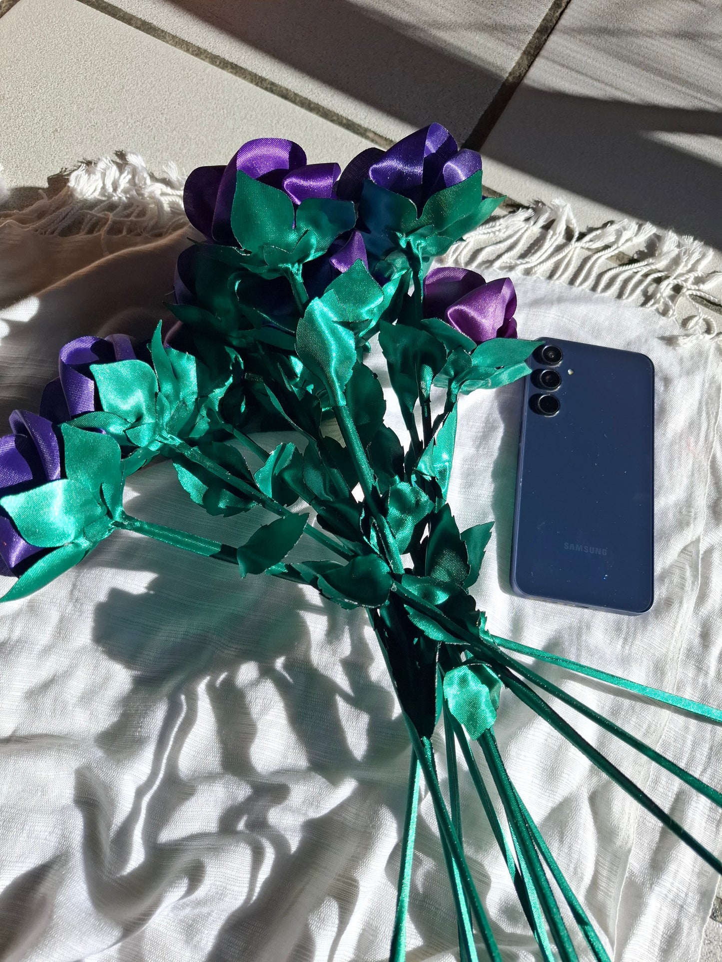 Morado - Rosa Eterna Premium (40 cm)