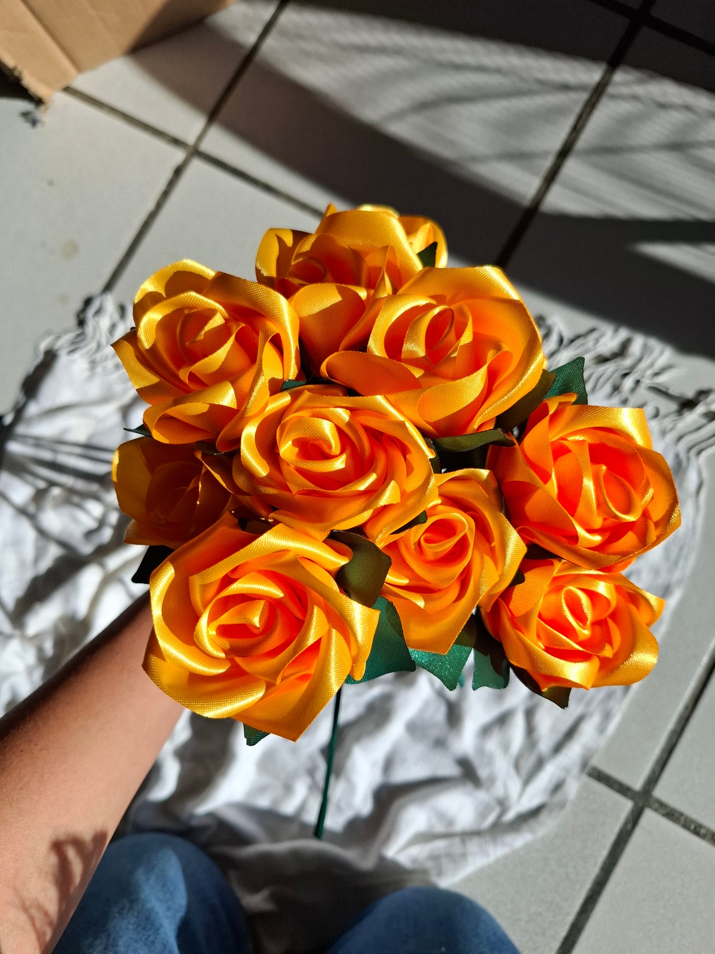 Amarillo - Rosa Eterna Premium (40 cm)