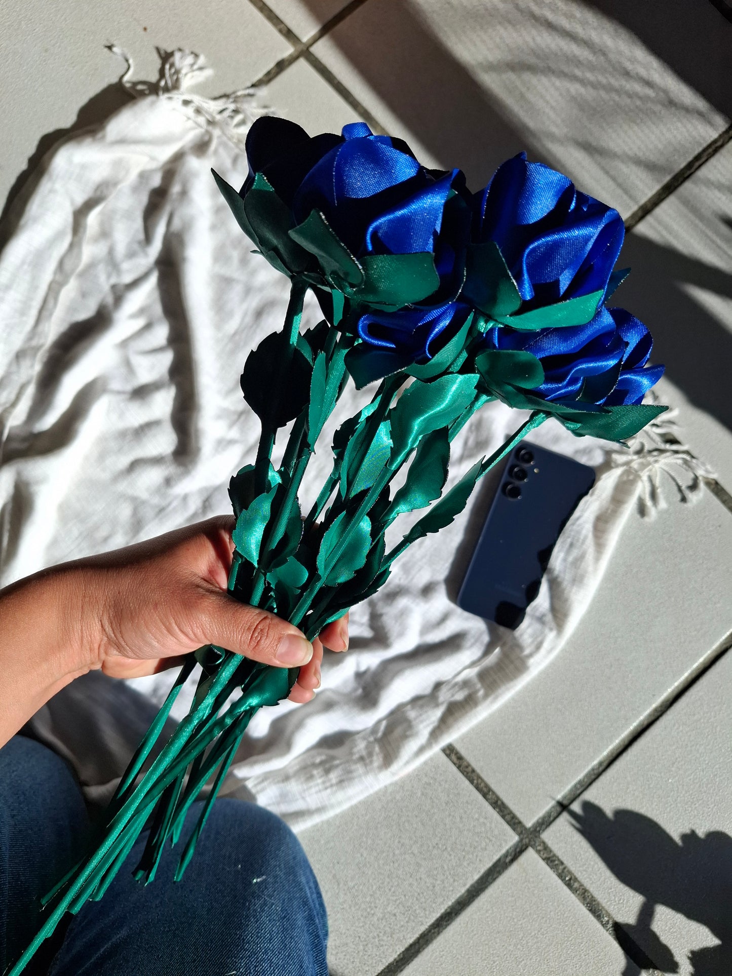 Amarillo - Rosa Eterna Premium (40 cm)