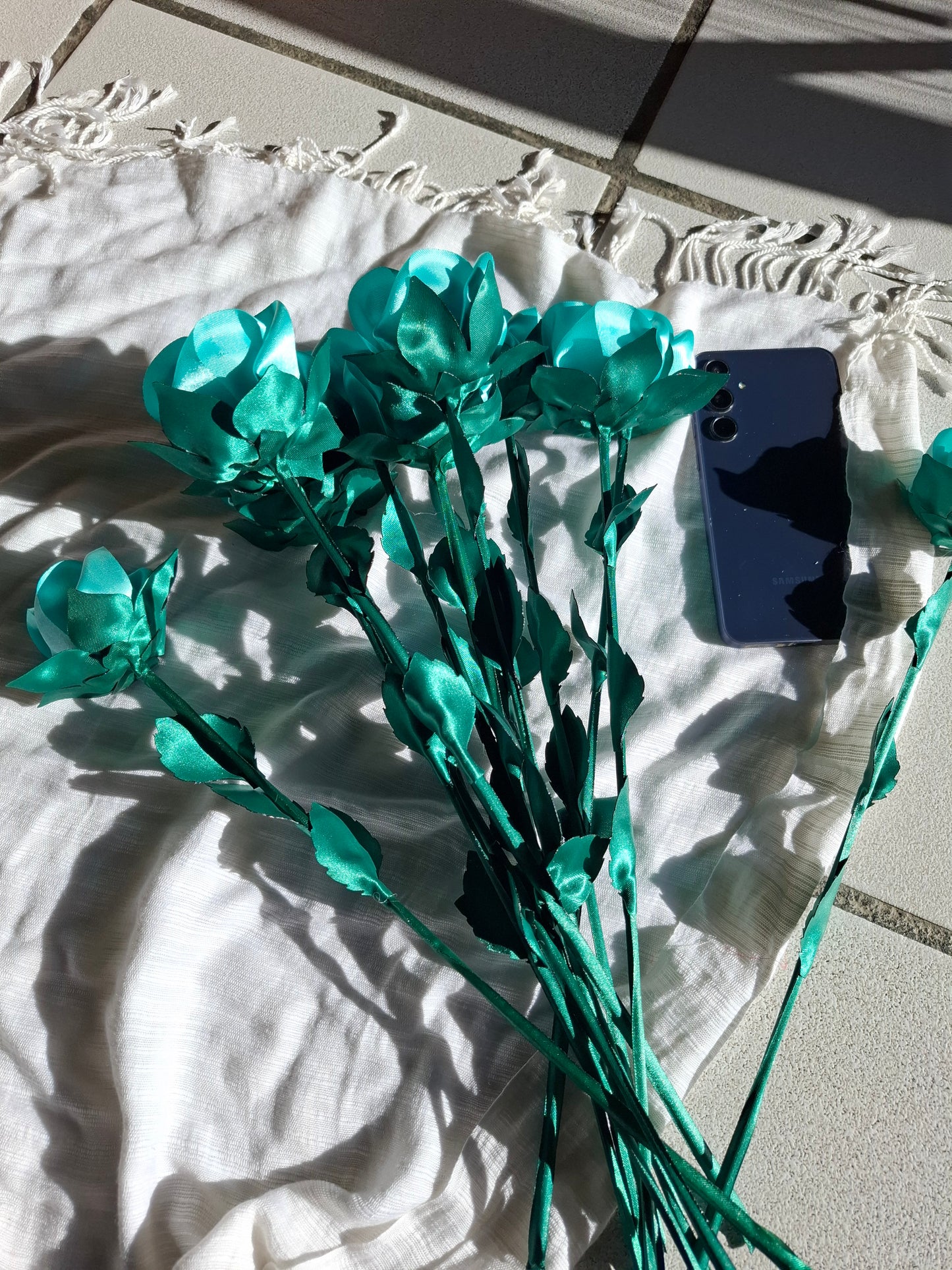 Verde agua - Rosa Eterna Premium (40 cm)