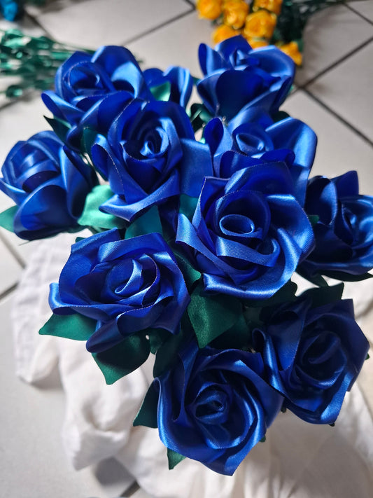 Azul rey - Rosa Eterna Premium (40 cm)