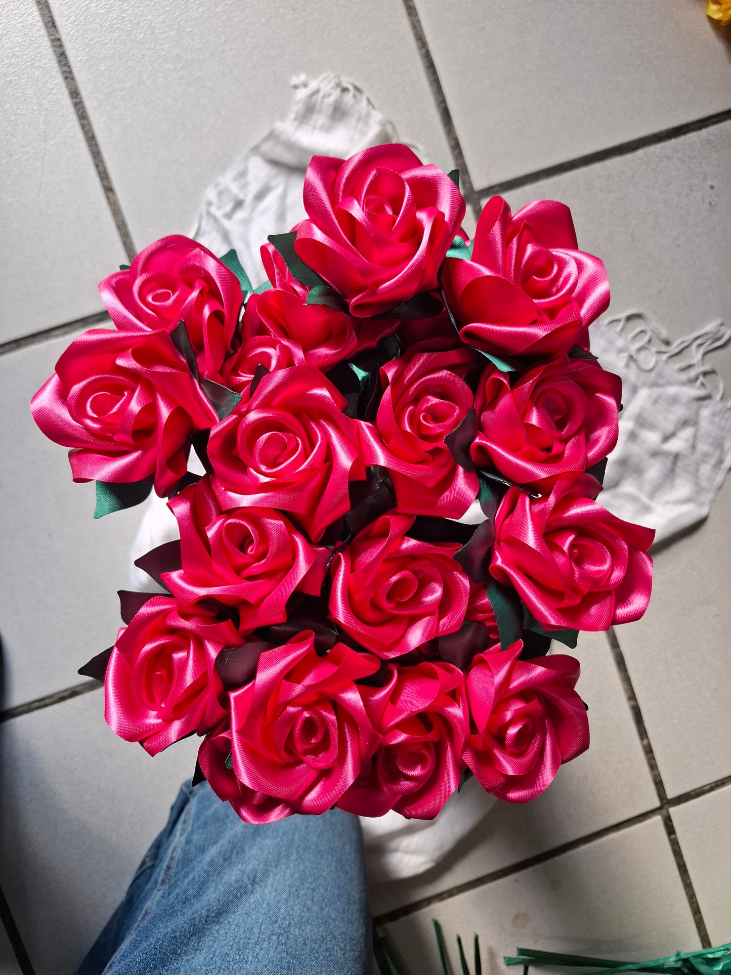 Amarillo - Rosa Eterna Premium (40 cm)