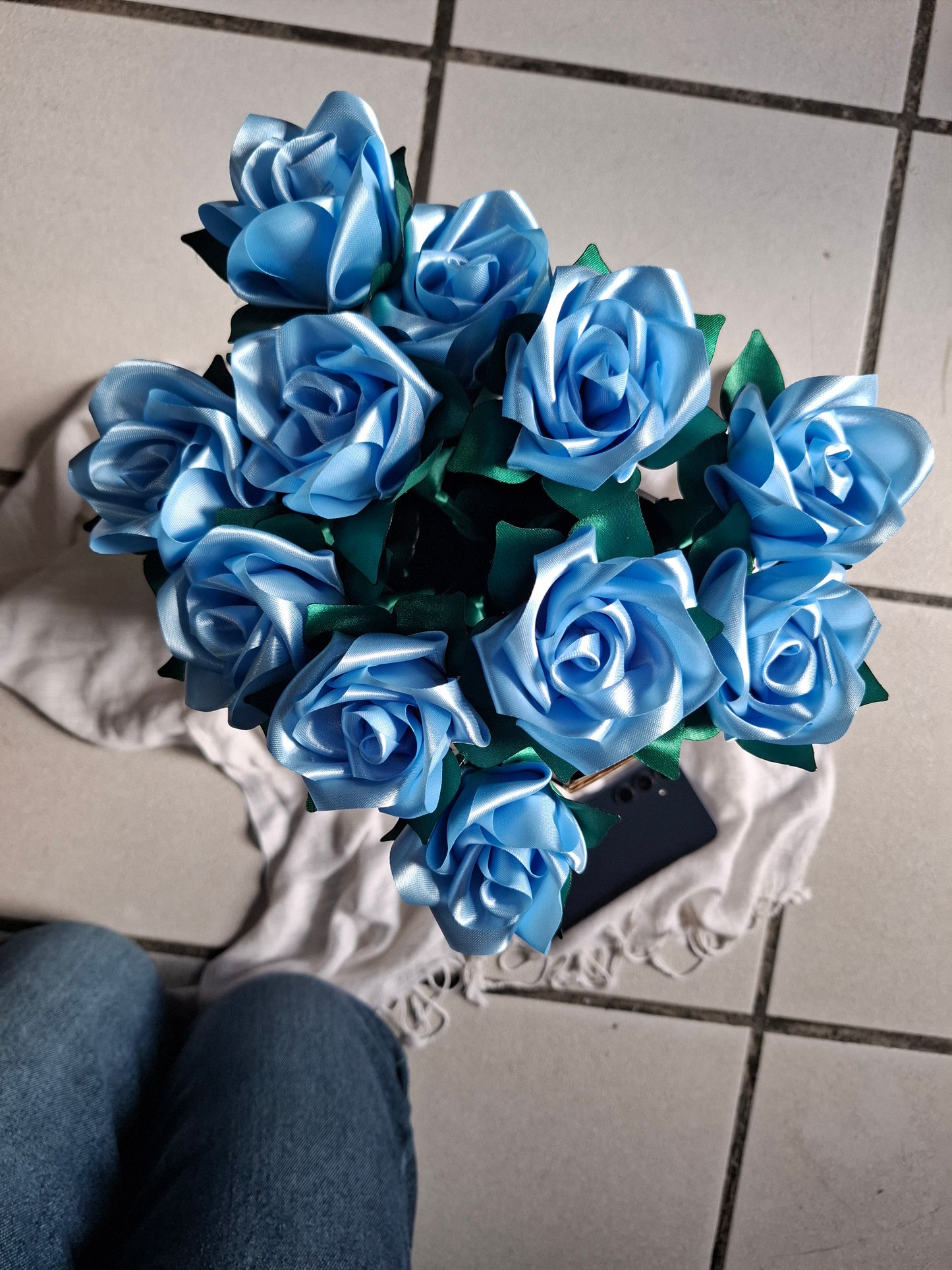 Amarillo - Rosa Eterna Premium (40 cm)