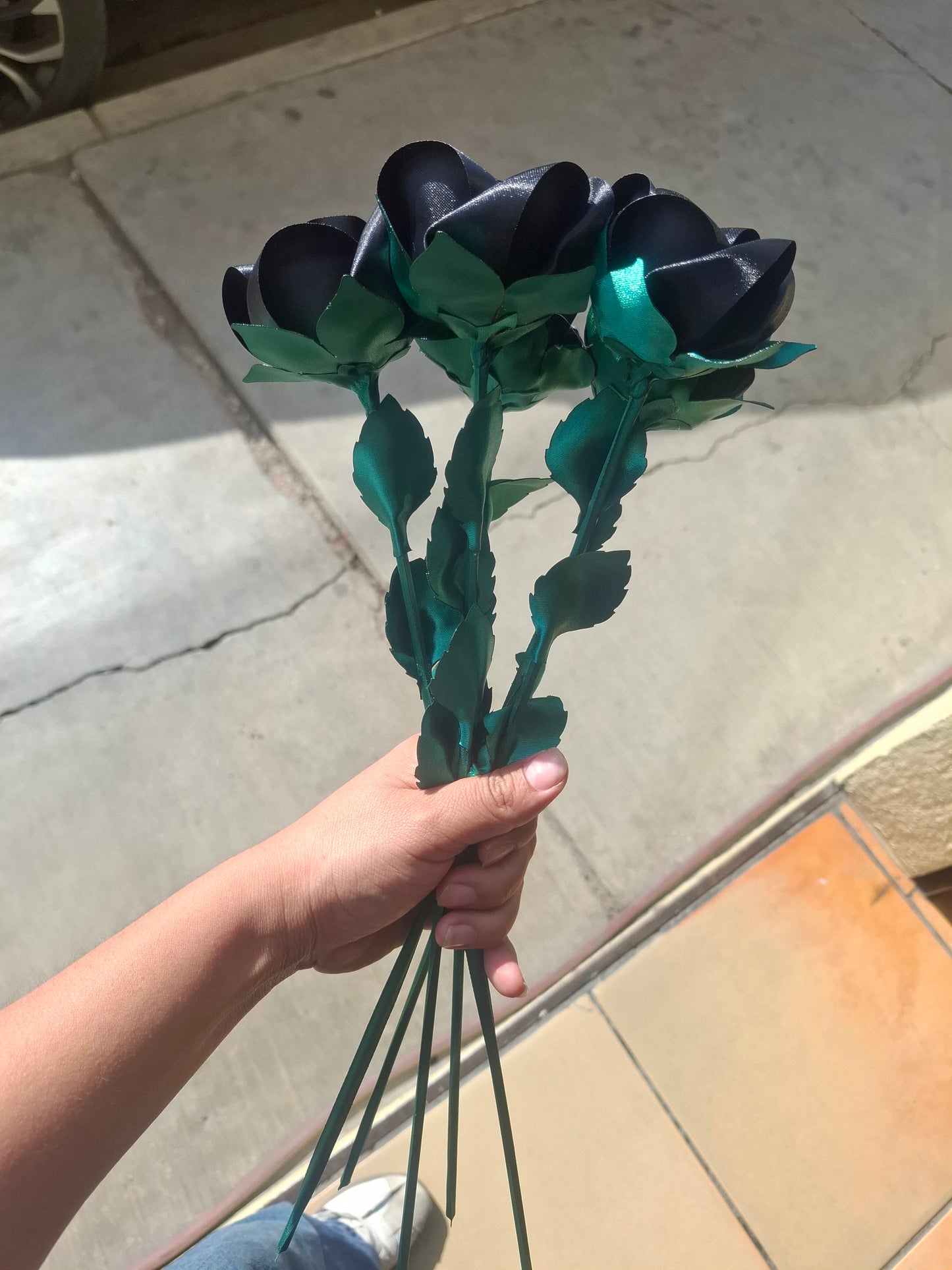 Negro - Rosa Eterna Premium (40 cm)