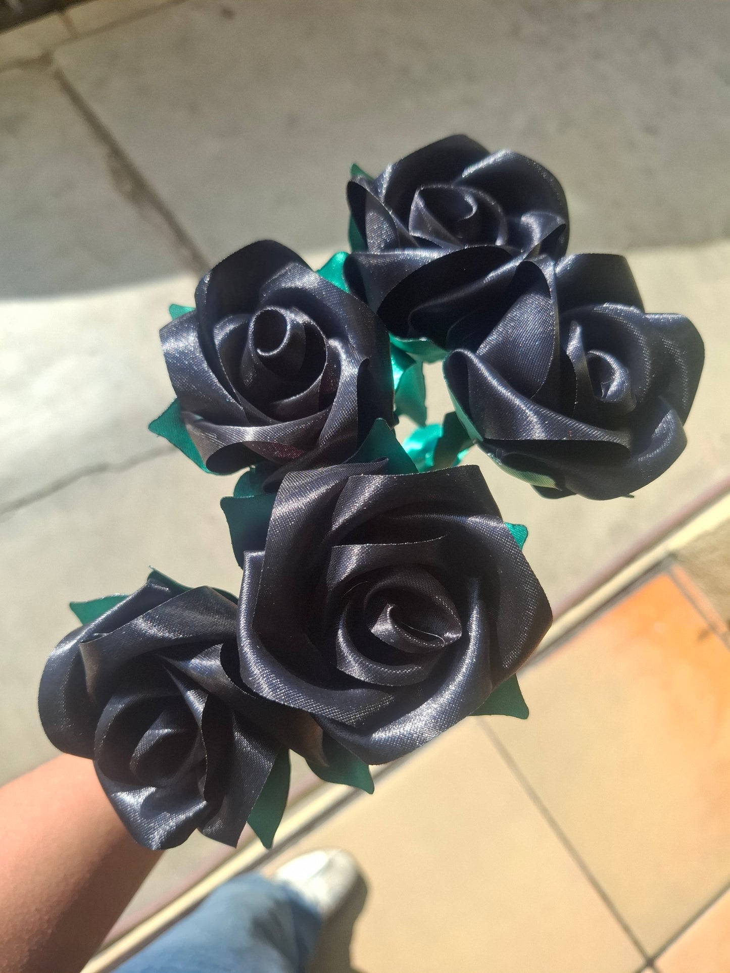Negro - Rosa Eterna Premium (40 cm)